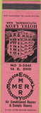 Matchbook Cover - Hotel Leon Hutchinson KS pink