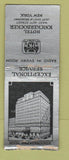 Matchbook Cover - Hotel Knickerbocker New York City WORN BOBTAIL