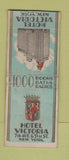 Matchbook Cover - Hotel Victoria New York City BOBTAIL