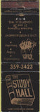 Matchbook Cover - The Study Hall girlie Schofield WI POOR