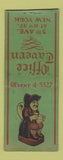 Matchbook Cover - Office Tavern New York City Toby Mug BOBTAIL