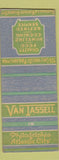 Matchbook Cover - Van Tassell Restaurant Atlantic City Philadelphia BOBTAIL