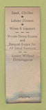 Matchbook Cover - Fox and Hounds Club Beacon Street Boston MA WORN BOBTAIL