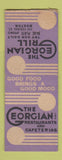 Matchbook Cover - Georgian Grill Boston MA BOBTAIL