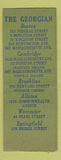 Matchbook Cover - Georgian Grill Boston MA BOBTAIL