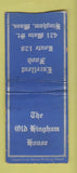 Matchbook Cover - Oak Cafe Van Wert OH BOBTAIL