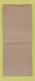 Matchbook Cover - Delmonico Inn Walpole MA low phone # BOBTAIL