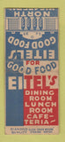 Matchbook Cover - Eitel's Restaurant DQ Chicago? BOBTAIL