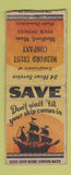 Matchbook Cover - Medford Trust Company MA WEAR BOBTAIL