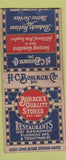 Matchbook Cover - Bohack's Stores Restaurants Brooklyn NY WEAR BOBTAIL
