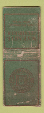 Matchbook Cover - Wykagyl Country Club New Rochelle NY POOR BOBTAIL