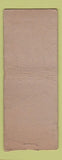 Matchbook Cover - Wykagyl Country Club New Rochelle NY POOR BOBTAIL