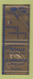 Matchbook Cover - The Seville Restaurant Ambassador Boston MA BOBTAIL