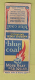 Matchbook Cover - Blue Coal Batchelder Whittermore Cambridge MA WEAR BOBTAIL
