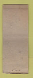 Matchbook Cover - Blue Coal Batchelder Whittermore Cambridge MA WEAR BOBTAIL