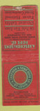 Matchbook Cover - A Leschen Hercules Rope Chicago Denver feature BOBTAIL
