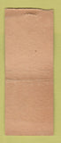 Matchbook Cover - AJ Benzaquin Grain Flour Boston MA WORN BOBTAIL