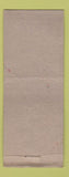 Matchbook Cover - Lobster Claw Cohasset Harbor MA Boston BOBTAIL