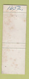 Matchbook Cover - 1958 Ford Housenick Bloomsburg PA WORN