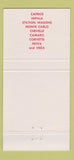 Matchbook Cover - 1971 Chevrolet Butzke Jackson WI WEAR 30 Strike