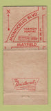 Matchbook Cover - Harmon Pontiac Cleveland OH WEAR 30 Strike