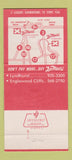 Matchbook Cover - De Massi Cadillac Lyndhusrt NJ Englewood Cliffs 30 Strike