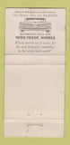 Matchbook Cover - 1959 Pontiac Risser Elizabethtown PA Silvermist WEAR 30 Strike