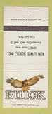 Matchbook Cover - Ken Lewis Buick Kansas City MO 30 Strike