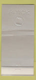 Matchbook Cover - Hartley Chevrolet Buick Dover Foxcroft ME WEAR 30 Strike