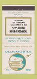 Matchbook Cover 1955 Oldsmobile Thompson O'Brien Watseka IL low phone 30 Strike