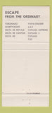 Matchbook Cover - 1969 Oldsmobile Bloomsburg PA 30 Strike