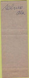 Matchbook Cover - Jimmy's Cafe Selma AL Pinup
