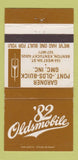 Matchbook Cover - Gardner Pontiac Oldsmobile Buick GMC Benton KY 30 Strike