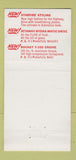Matchbook Cover - 1956 Oldsmobile 988 Coupe Risser Elizabethtown PA 30 Strike