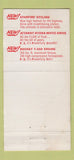 Matchbook Cover - 1956 Oldsmobile 98 Wolk Boyertown PA WEAR 30 Strike