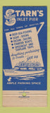 Matchbook Cover - Captain Starn's Restaurant Atlantic City NJ 30 Stick