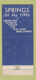 Matchbook Cover - Muehlahausen Spring Logansport IN 30 Stick