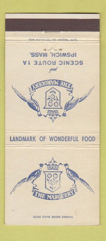 Matchbook Cover - The Marguery Ipswich MA restaurant WEAR 30 Strike