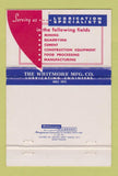 Matchbook Cover - Whitmore Gears Bearings Cleveland OH 40 Strike