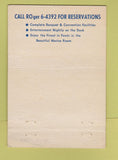 Matchbook Cover - Seaway Hotel Toronto ON 40 Strike