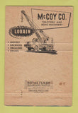 Matchbook Cover - McCoy Caterpillar Sterling Durango Colorado  40 Strike