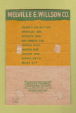 Matchbook Cover - Melville Willson Seed Fertlizier Fresno CA 40 Strike