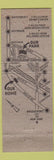 Matchbook Cover - Grassy Hill Park Derby CT  Robert Rapp Catering Shelton