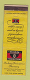 Matchbook Cover - Parkway Drug Store New Haven CT WORN