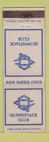 Matchbook Cover - Quinnipiack Club New Haven CT WEAR