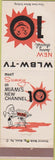 Matchbook Cover - WLBW TV Miami FL Jack Gregson