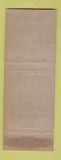Matchbook Cover - Hotel Hickory NC