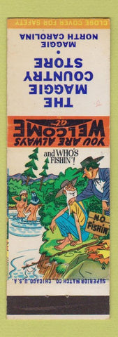 Matchbook Cover - Maggie Country Store NC hillbilly