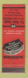 Matchbook Cover - Brog Warner Motor Supply  clutches timing chains