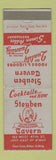 Matchbook Cover - Steuben Tavern New York City